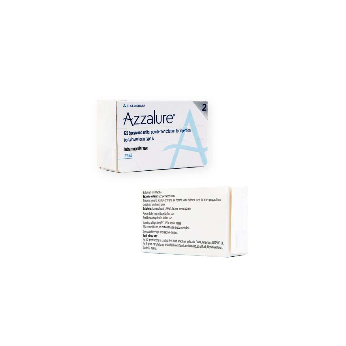 AZZALURE® 2 vials (125u a vial)